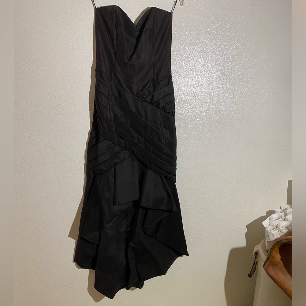 80s Vintage Gunne Sax Black Dress